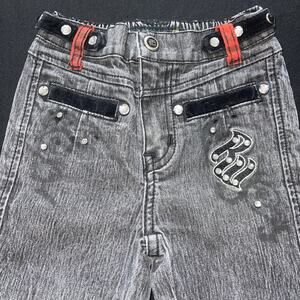 Roca Wear Baby Girl 3T Bejeweled Black Jeans